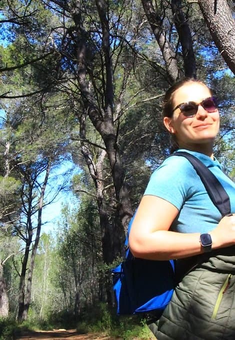 Zoé Hohmann en randonnée — passion nature et plein air